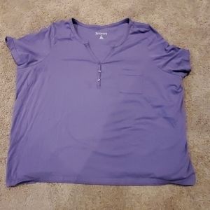 Purple Roman's tshirt 3x